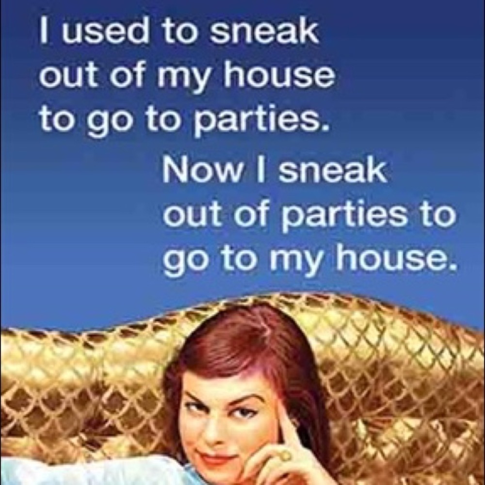 Novelty Magnet - Sneak out of parties, NWT (For Bundles Only)